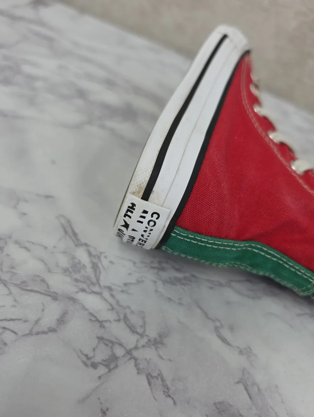 Converse Kids' High Top Sneakers Primary Colors Colorblock Red Blue Yellow Green